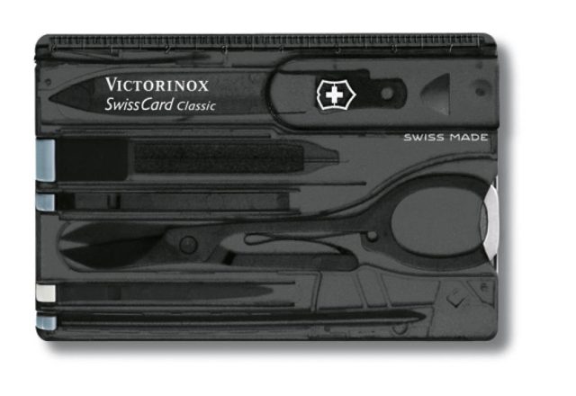 SwissCard Classic Áttetsző Fekete | Bliszteres