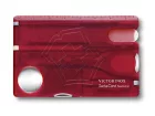 Victorinox | Swiss Card Nailcare | Áttetsző piros