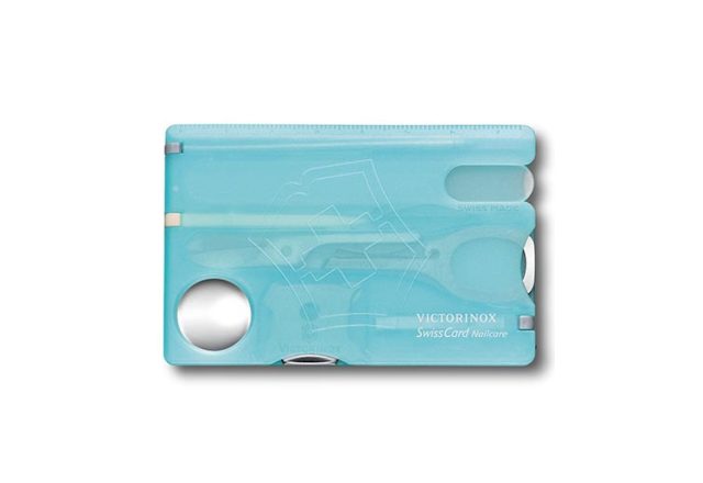 SwissCard Nailcare Áttetsző jégkék | Bliszteres