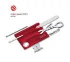Victorinox | Swiss Card Nailcare | Áttetsző piros