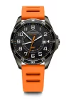 FieldForce Sport GMT 42 | Narancssárga Kaucsuk Szíjjal | Fekete számlappal