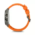 FieldForce Sport GMT 42 | Narancssárga Kaucsuk Szíjjal | Fekete számlappal
