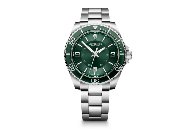 Maverick Large | Zöld Számlap | Rozsdamentes acél szíj