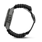 Dive Pro Quartz TITANIUM 43 Paracord | fekete számlap | fekete paracord szíj