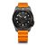 Dive Pro Automatic | Férfi Karóra | Fekete Számlap | Titán Tok | Narancssárga Gumi Szíj