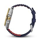 Journey 1884 | Férfi Karóra | Kék Számlap | Aranyozott Kék Lünetta | Acél Tok | Kék Gumiszíj