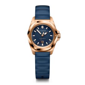   I.N.O.X. Small | Női Karóra | Kék Számlap | Aranyozott Tok | Kék Gumi Szíj