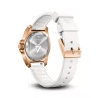 I.N.O.X. Small | Női Karóra | Fehér Számlap | Aranyozott Tok | Fehér Gumi Szíj