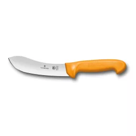 Swibo | Bőrfejtő kés | 15 cm | Narancs