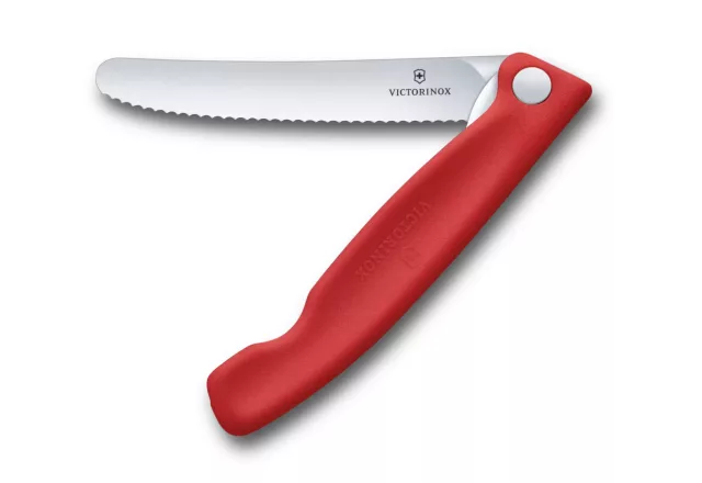 Swiss Classic | Összecsukható Kés | Recés | Chilipiros | Dobozos