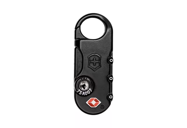 Victorinox | Travel Essentials | TSA kombinációs lakat | Fekete