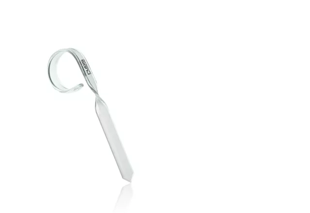 Rubis Twist | Körömreszelő | Üveg | Gyűrűs | 9 cm