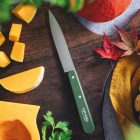 No.112 Aprítókés | INOX | 10 cm | Khaki