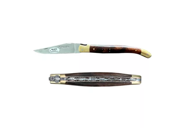 Bijou | Zsebkés | 12 cm | Ironwood | Sárgaréz
