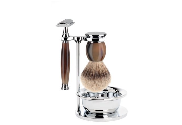  Silvertip Borzszőr Pamacs Valódi Szarv Markolattal