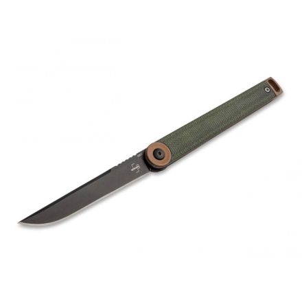 Kaizen Green Canvas Micarta