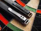 Kaizen Green Canvas Micarta