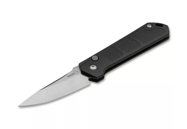 Böker Plus | Kihon Auto | Stonewash | AUS-8 acél