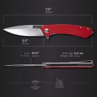 Adimanti | Skimen Zsebkés | D2 | Piros G-10